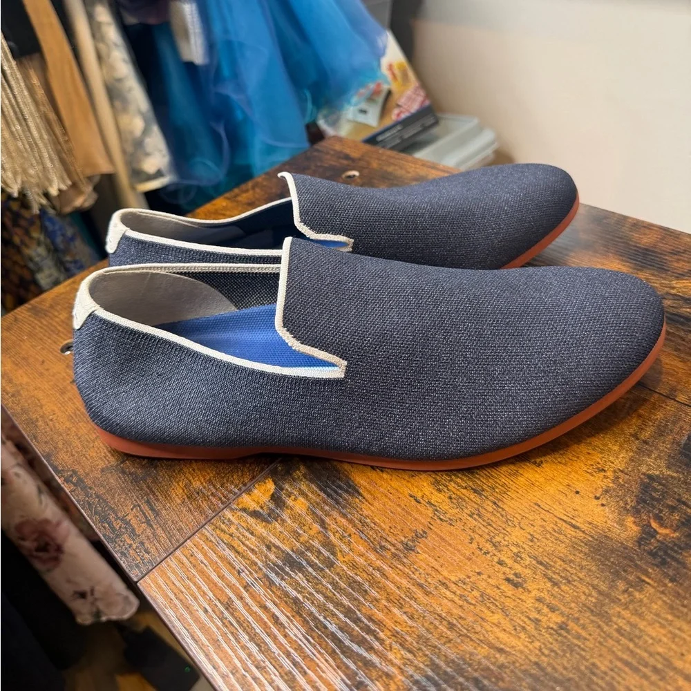 Glyph Women’s Knit Loafers in the Marlin Blue colorway Size 10.5